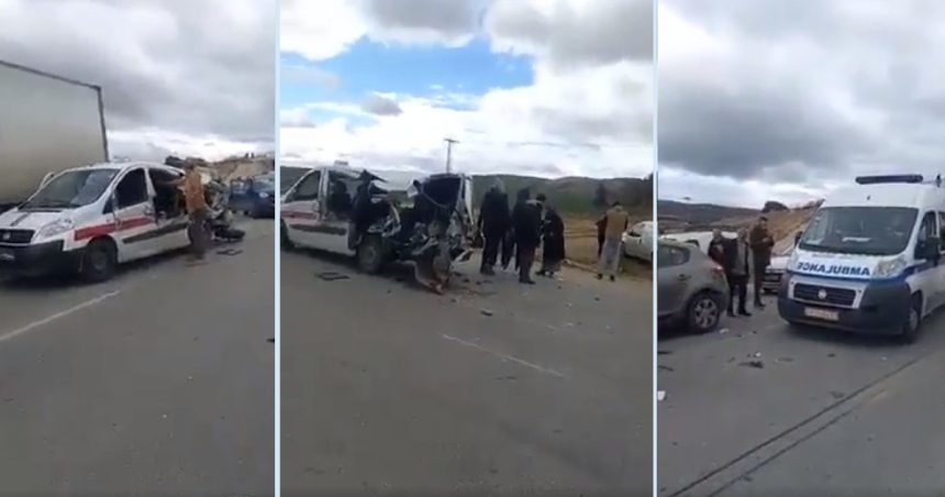 Béja : Deux morts et 10 blessés dans une collision entre un camion et 8 voitures