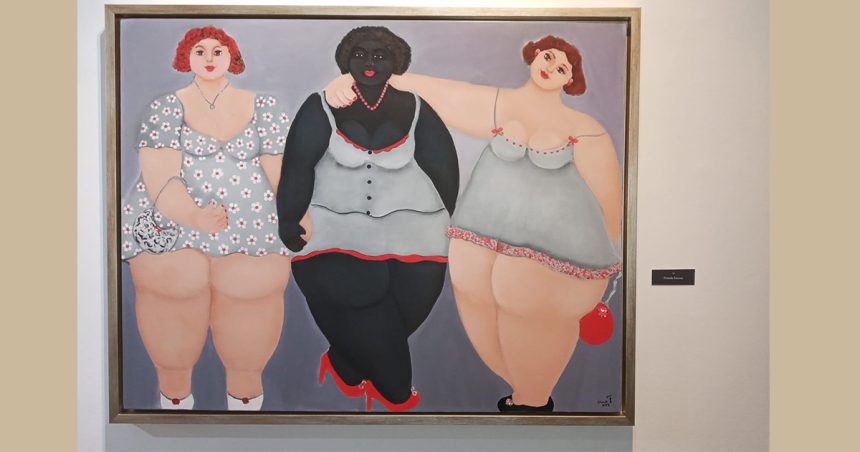 Tunisie – Galerie Kalysté : Rondeur et féminité à l’exposition d’Emna Gargouri Largueche