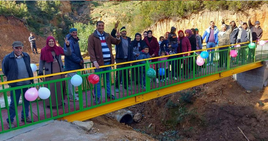 Tunisie : Un nouveau pont construit à Fernana par l’activiste au grand cœur Karim Arfa