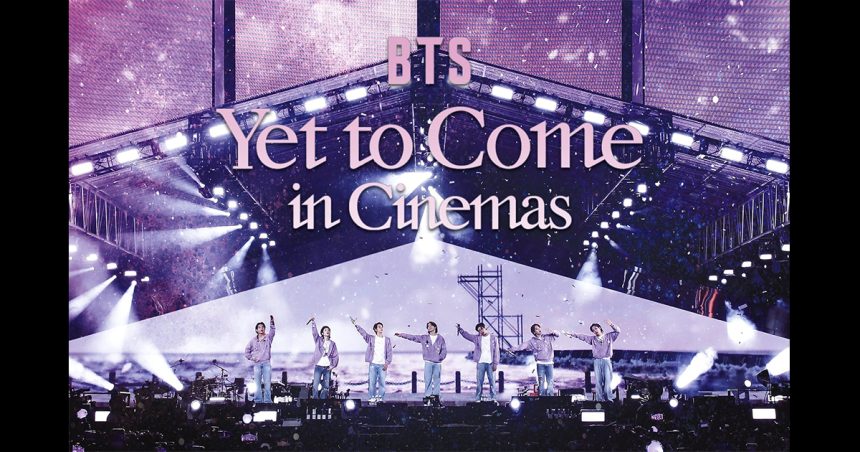 Le concert filmé de BTS « Yet to come » au cinéma en Tunisie