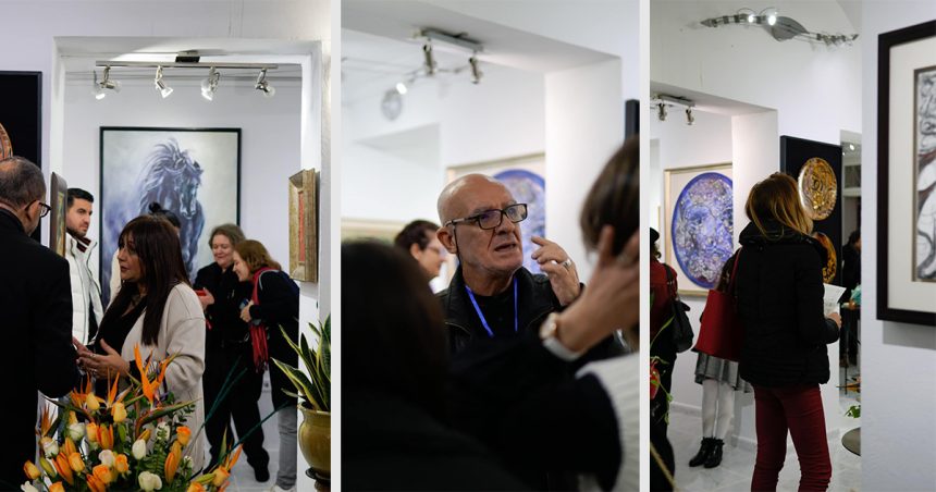 « Ki peint koi » : Une exposition collective à découvrir à la galerie Saladin