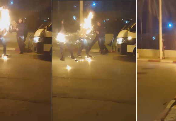 Un homme met le feu à son corps devant le siège du gouvernorat à Nabeul