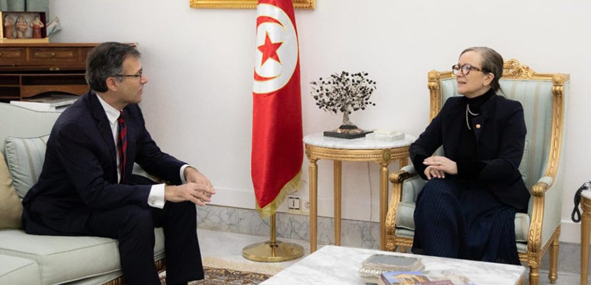 Lors de sa rencontre avec Bouden, l’ambassadeur Saggio réaffirme le soutien de l’Italie à la Tunisie