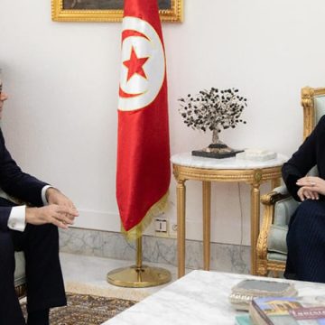 Lors de sa rencontre avec Bouden, l’ambassadeur Saggio réaffirme le soutien de l’Italie à la Tunisie