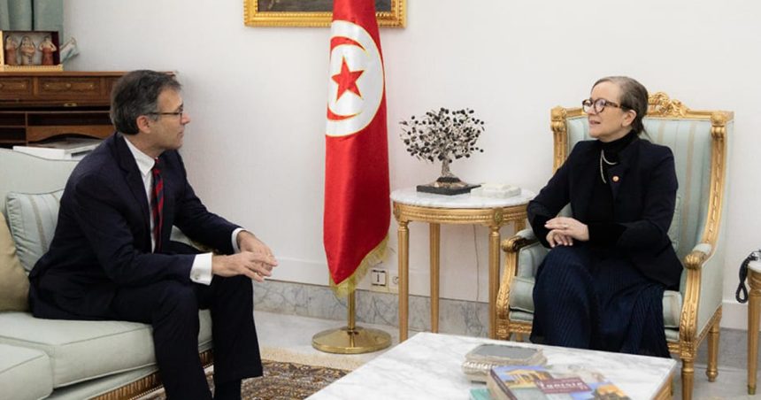Lors de sa rencontre avec Bouden, l’ambassadeur Saggio réaffirme le soutien de l’Italie à la Tunisie