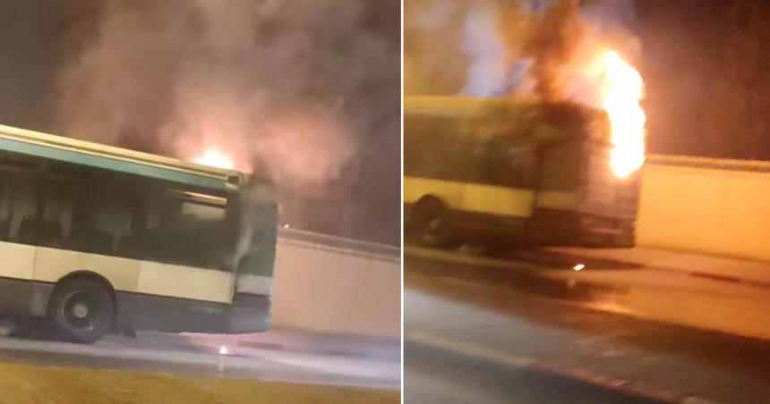 Un bus prend feu à Bab Saadoun : La Transtu annonce l’ouverture d’une enquête