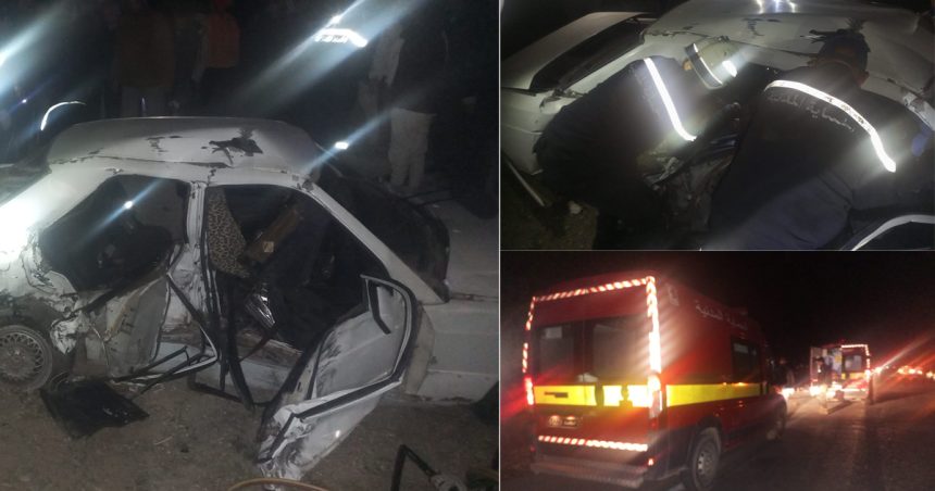 Tunisie : Un accident de la route fait un mort et 6 blessés à Jendouba