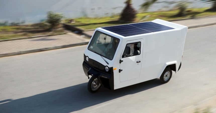 BakoMotors offre six tricycles électriques à énergie solaire à six villes tunisiennes