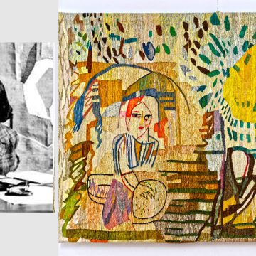 Safia Farhat, pionnière de la tapisserie artistique en Tunisie