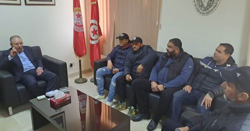 Taboubi reçoit une délégation du Syndicat de la Sté Tunisie Autouroutes, dont le SG a été arrêté