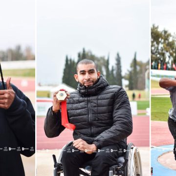 La Tunisie décroche 34 médailles dont 16 en or au Grand Prix de Tunis de para-athlétisme (Photos)