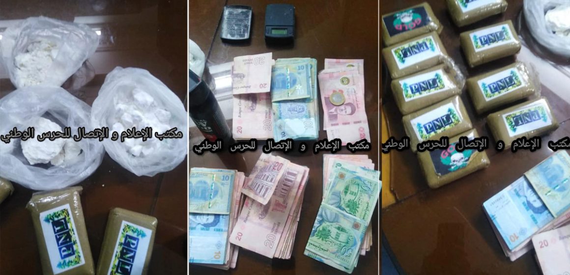 Trafic de cocaïne et de cannabis : Trois dealers arrêtés à Hammamet