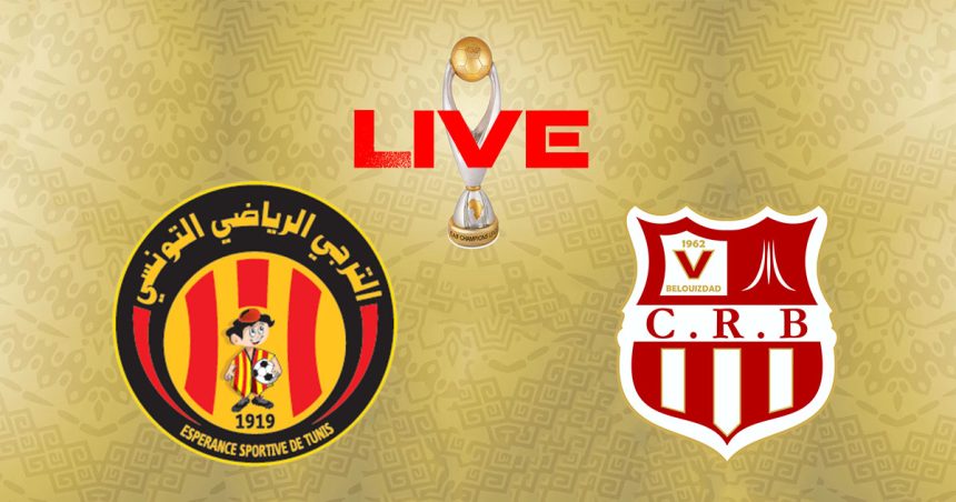 CR Belouizdad vs EST en live streaming : CAF 2023