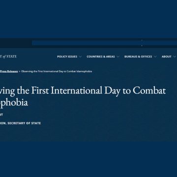 Les Etats-Unis célèbrent la Journée internationale de lutte contre l’islamophobie
