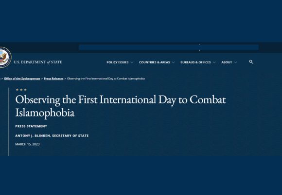Les Etats-Unis célèbrent la Journée internationale de lutte contre l’islamophobie