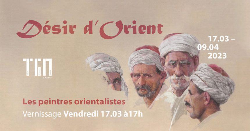 TGM Gallery à la Marsa : « Désir d’Orient », dans l’univers des peintres orientalistes