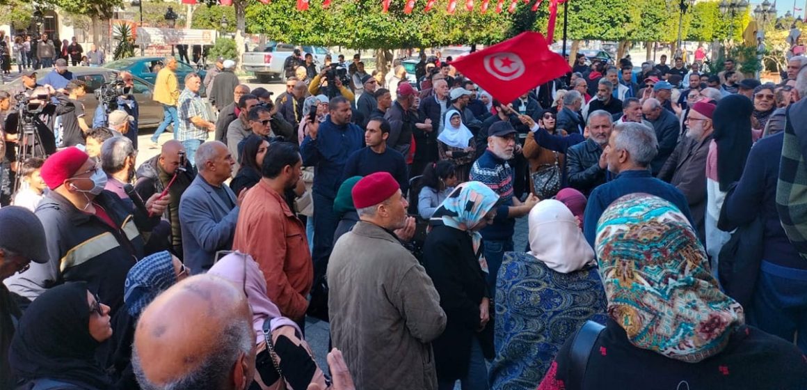 Rassemblement à Tunis pour la libération des «détenus politiques»