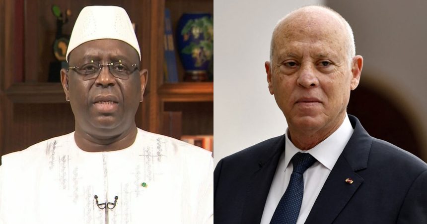 Kaïs Saïed à Macky Sall : «La Tunisie est fière d’appartenir à l’Afrique»
