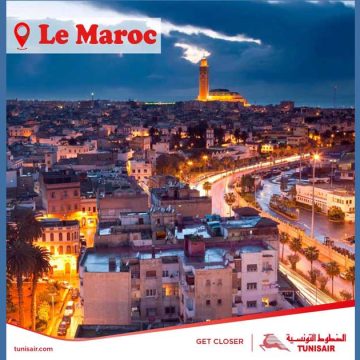 Tunisair : Avis aux voyageurs à destination du Maroc