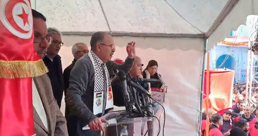 Noureddine Taboubi : «Le despotisme et la répression n’ont pas de place en Tunisie»