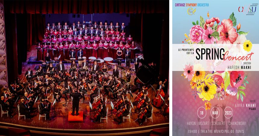 Théâtre municipal de Tunis : Le Carthage Symphony Orchestra célèbre le printemps en musique