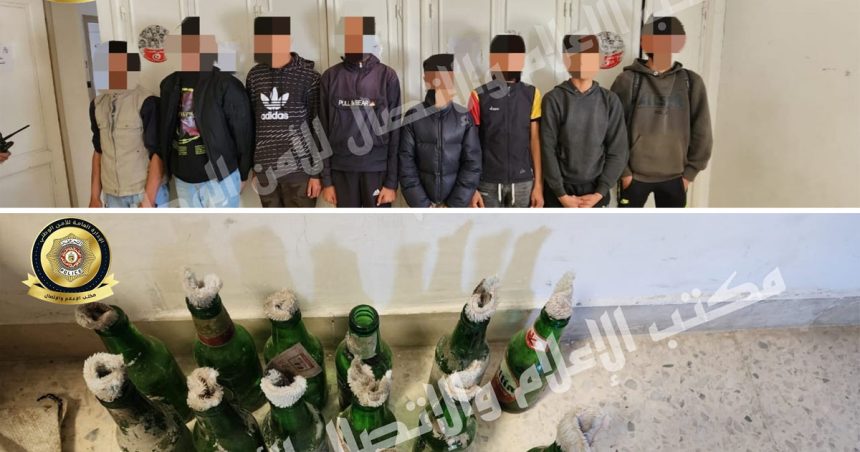 El-Mourouj : Saisie de cocktails Molotov chez des élèves qui préparaient des affrontements avec un autre groupe