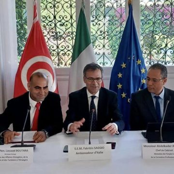 Placement des 300 premiers Tunisiens formés dans les entreprises italiennes