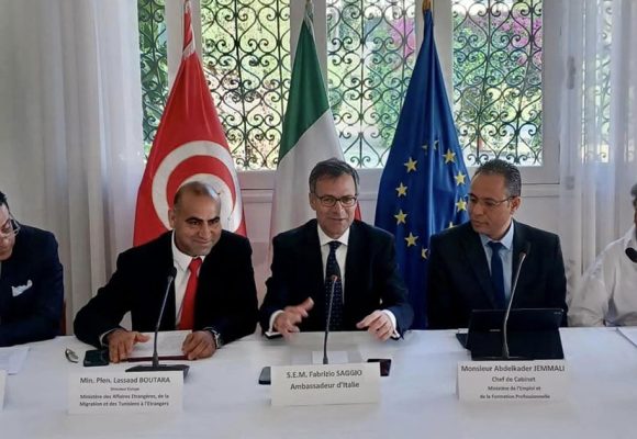 Placement des 300 premiers Tunisiens formés dans les entreprises italiennes