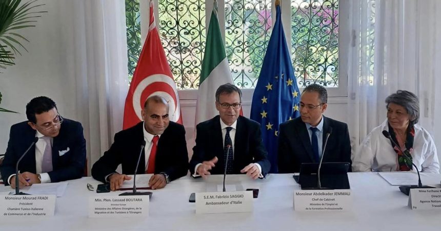 Placement des 300 premiers Tunisiens formés dans les entreprises italiennes