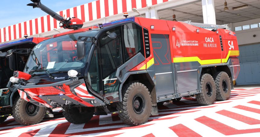Tunisie : l’Oaca se dote 8 nouveaux camions de secours et d’extinction d’incendie