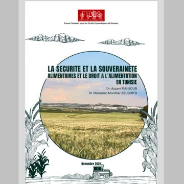 Etude : Sécurité et souveraineté alimentaires en Tunisie
