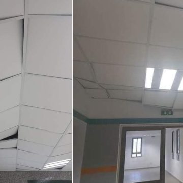 Effondrement d’une partie du plafond à l’hôpital de Kasserine : Le ministère de la Santé ouvre une enquête