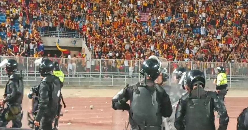 Stade de Radès : Reprise du match opposant l’Espérance de Tunis à la JS Kabylie