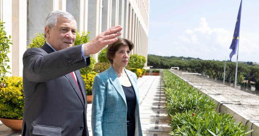 Tajani discute de la «question tunisienne» avec Colonna