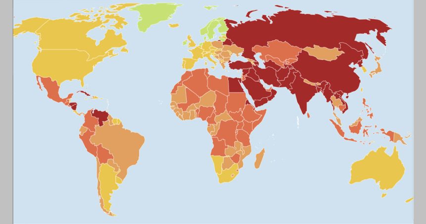 Classement mondial de la liberté de la presse : la Tunisie recule de 27 places en un an  