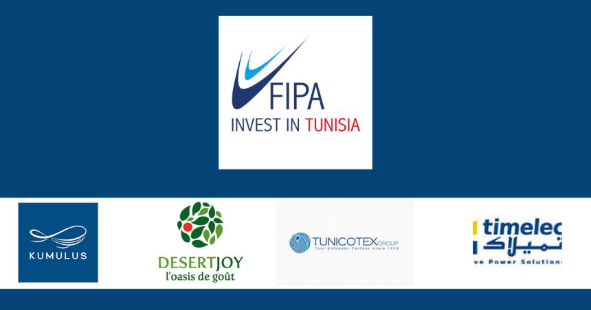 Timelec, Desert Joy, Tunicotex et Kumulus, distinguées par Fipa Tunisie