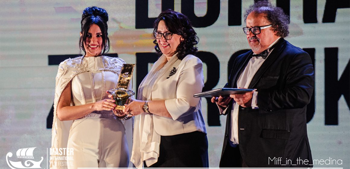 Hommage à Dorra Zarrouk au Master international Film Festival à Hammamet