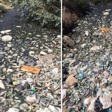 Menzel Temine : eaux polluées et déchets déversés dans l’oued Ghriss
