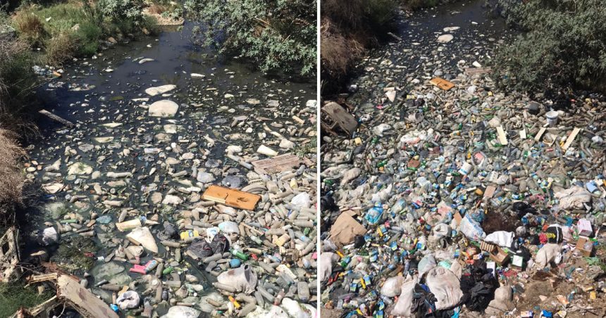 Menzel Temine : eaux polluées et déchets déversés dans l’oued Ghriss