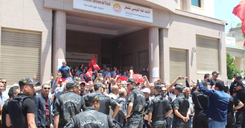 L’UGTT décide de porter plainte contre le PDL et sa présidente Abir Moussi
