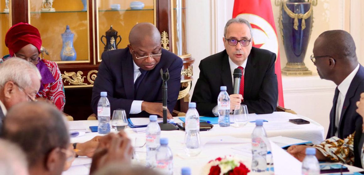 UA : Réunion des ambassadeurs africains en France à l’ambassade de Tunisie