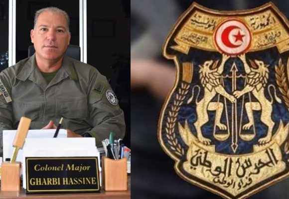 Tunisie : Le colonel major Gharbi nouveau Commandant de la garde nationale,