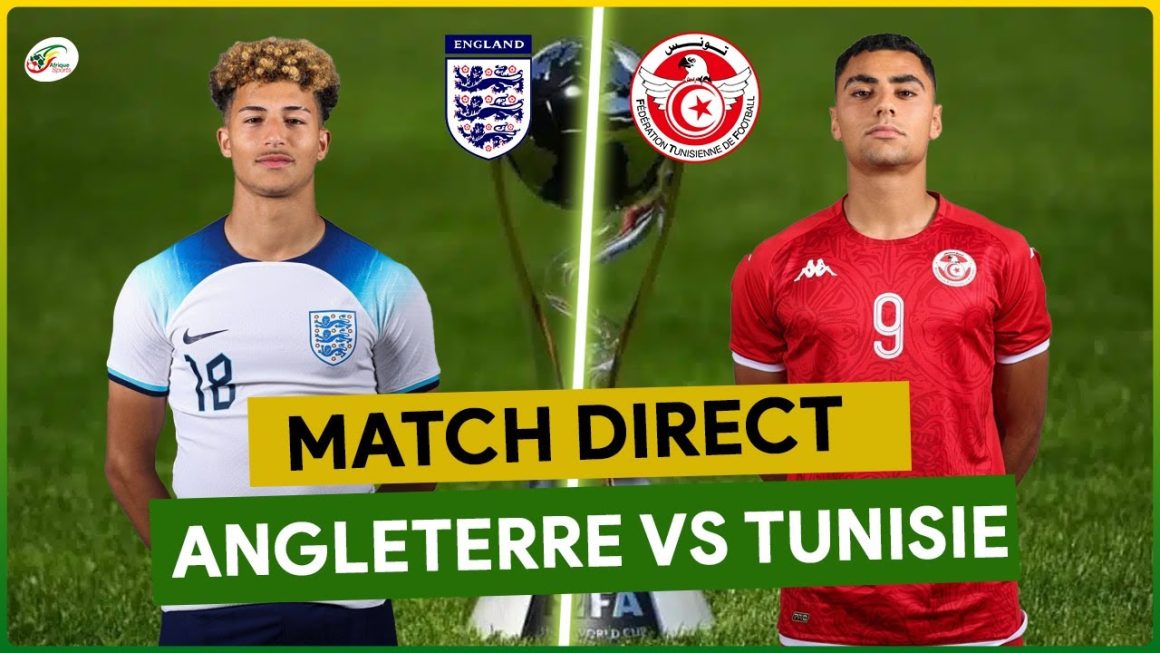 Tunisie vs Angleterre en live streaming : Coupe du Monde U20