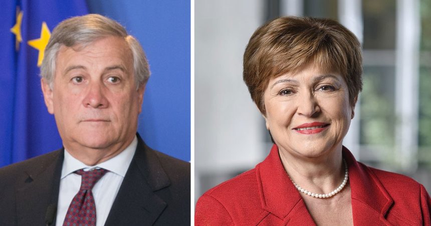 Entretien téléphonique Tajani – Georgieva à propos de la Tunisie
