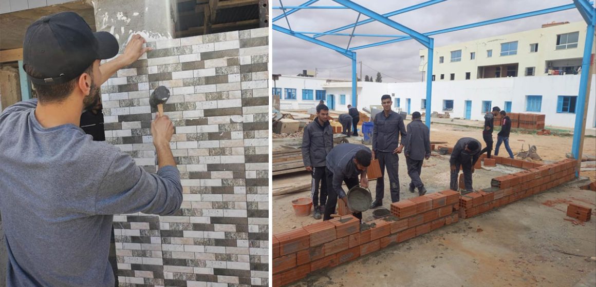 Tunisie : MéBât Initiative pour la formation professionnelle dans le bâtiment