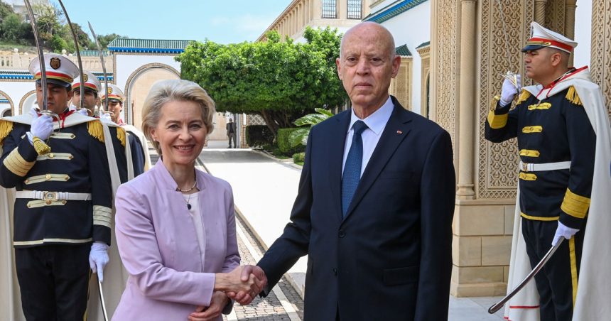 Ursula von der Leyen : «Nous allons soutenir la Tunisie dans la gestion des frontières»