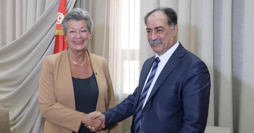 Ylva Johansson : «La visite de Meloni en Tunisie est cruciale»