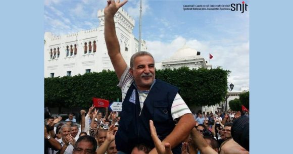 Le SNJT appelle à un rassemblement de soutien à Zied El-Heni
