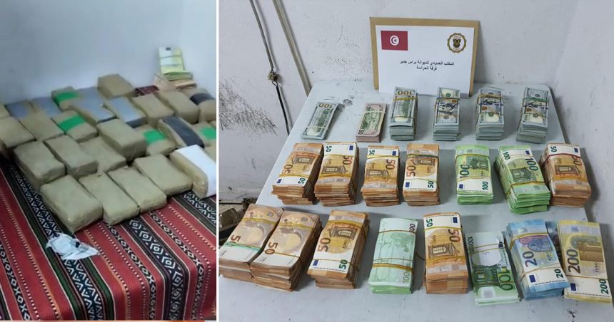 Tunisie : Saisie de 2,4 MD en devises étrangères à Ras Jedir (Douane)