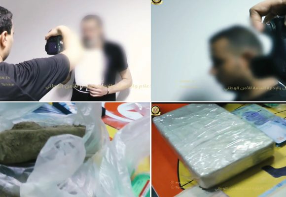 Tunisie : Un baron de la drogue et son complice arrêtés à l’Ariana (Vidéo)